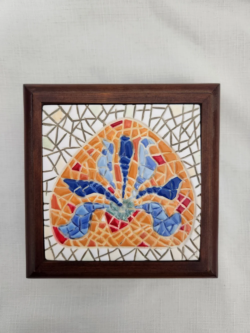 Spanish Handmade Mosaic Tile Art Trinket Box By ARTBONA